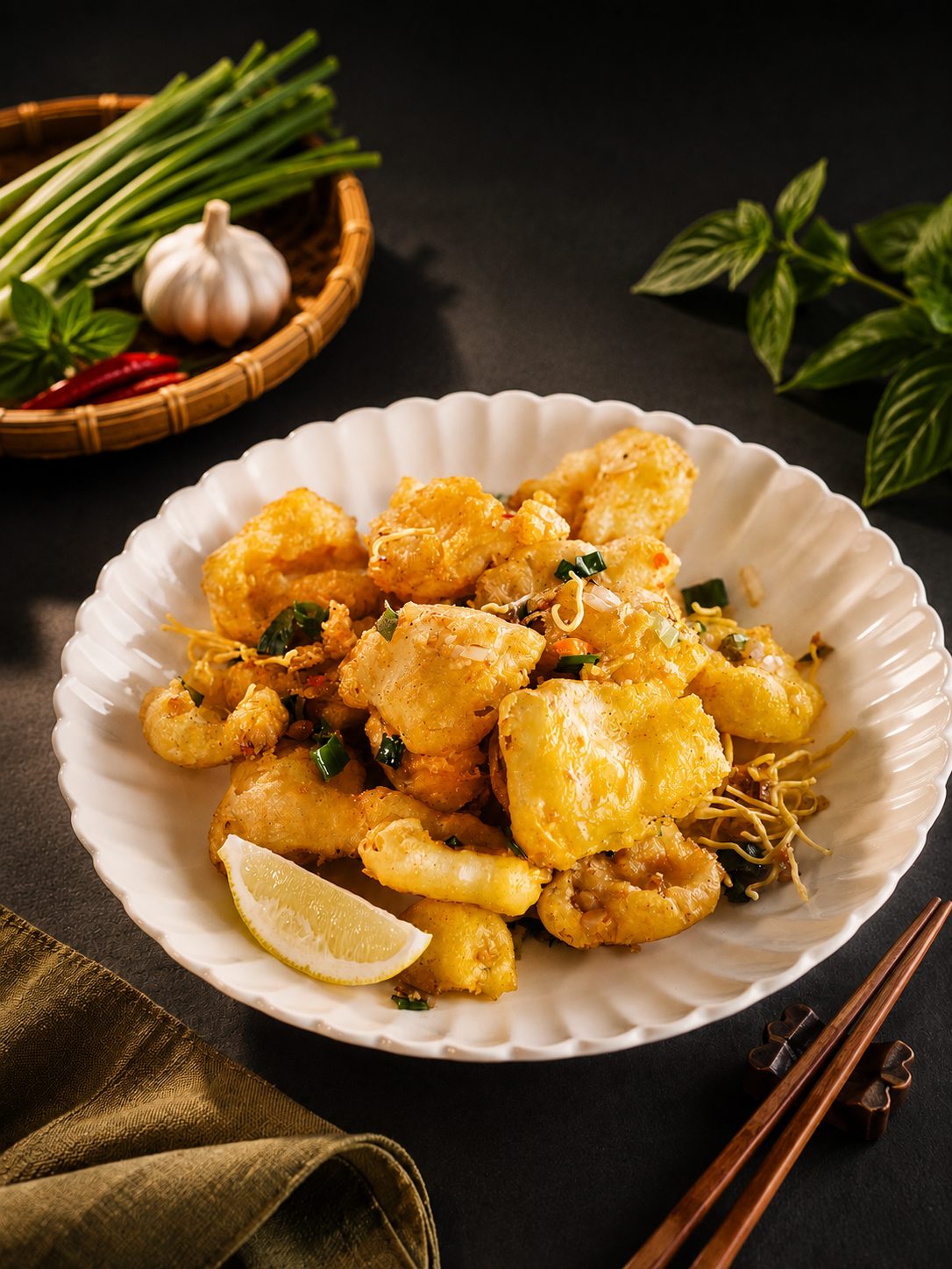 Salt & Pepper Crispy Squid